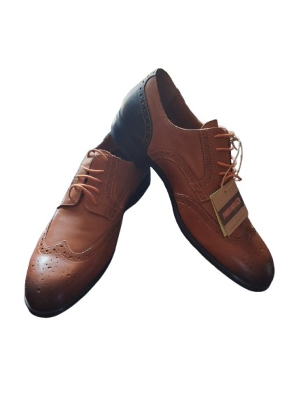 Classic Men's Pikolinos Brown Wingtip Leather Shoes